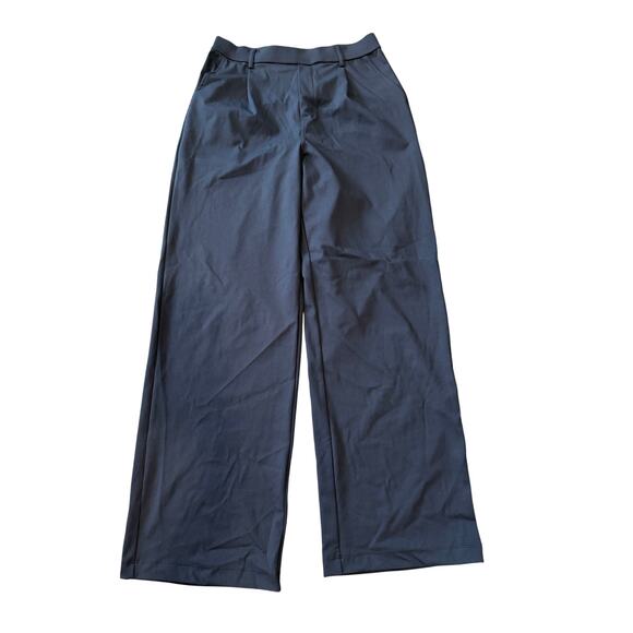 Halara High Waist Straight Leg Work Pants Stretch Comfort Black Small Regular - Picture 4 of 7